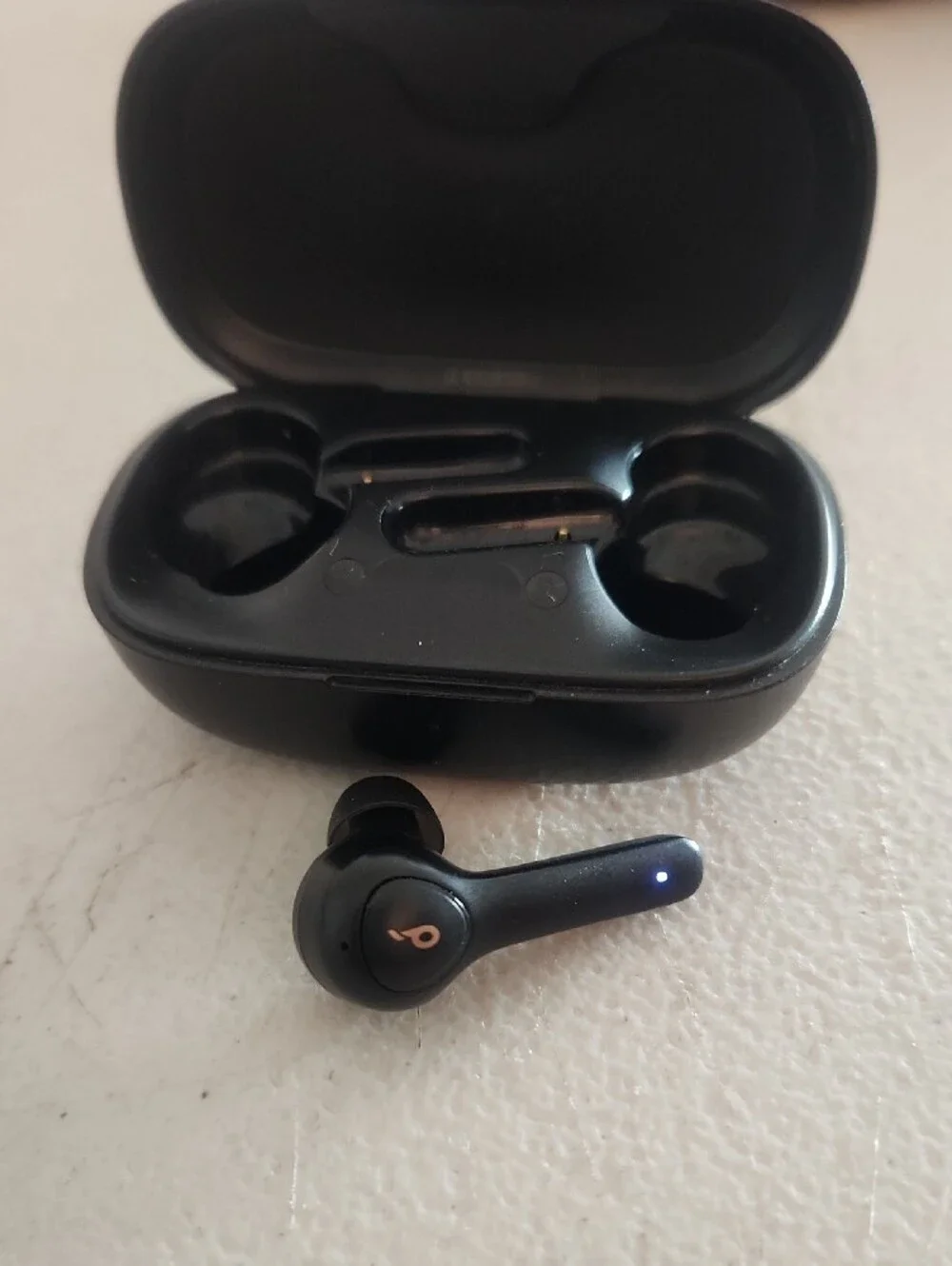 Anker Soundcore Black True Wireless Earbuds with LED Charging Case